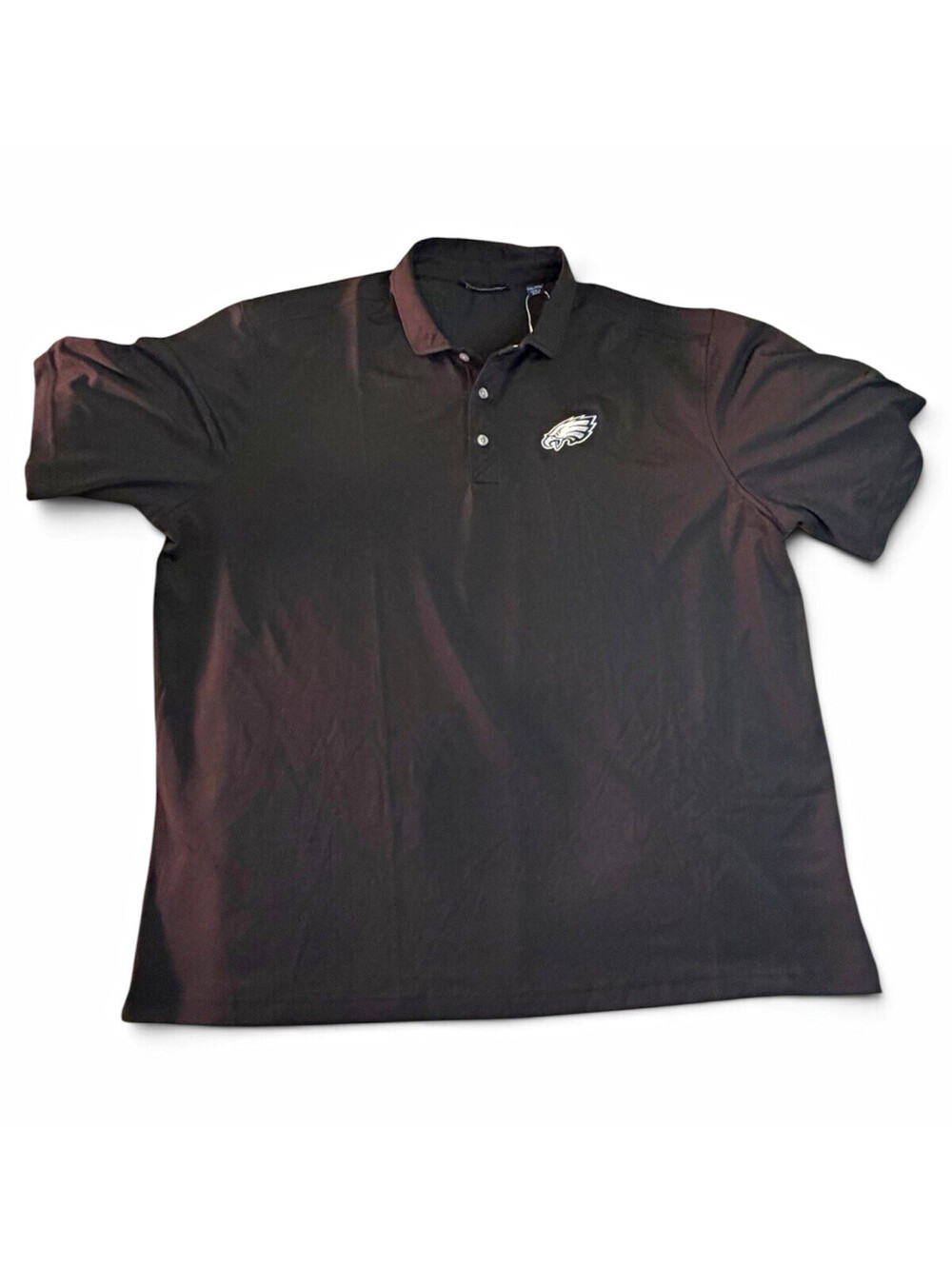 Cutter & Buck NFL Philadelphia Eagles Polo Shirt Black Men’s 2XL